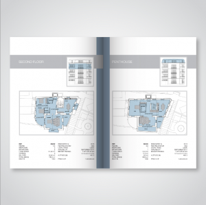 Catalogue Brochure promoteur immobilier SS1 - Infographie Studio Aurora Thonon