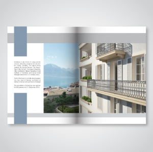 Catalogue Brochure promoteur immobilier SS2 - Infographie Studio Aurora Thonon