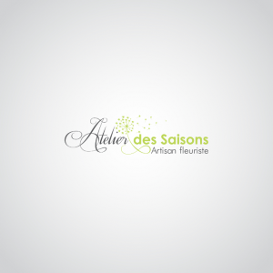 Création Logo Fleuriste - Infographie Studio Aurora Thonon