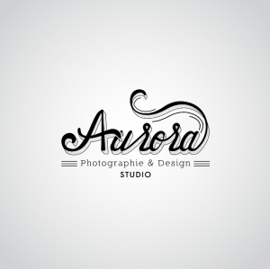 Création Logo Photographe - Infographie Studio Aurora Thonon