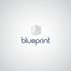 Design du logo blueprint - Infographie Studio Aurora Thonon